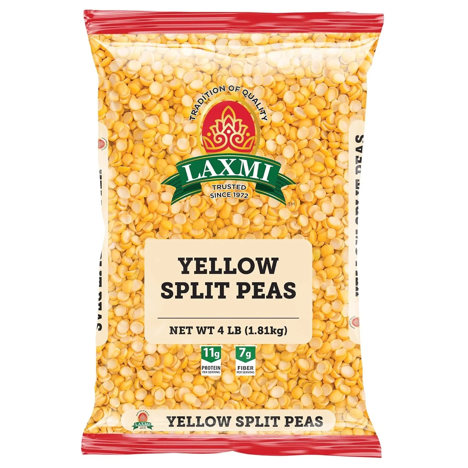 Laxmi - Yellow Split Peas - 2Lb