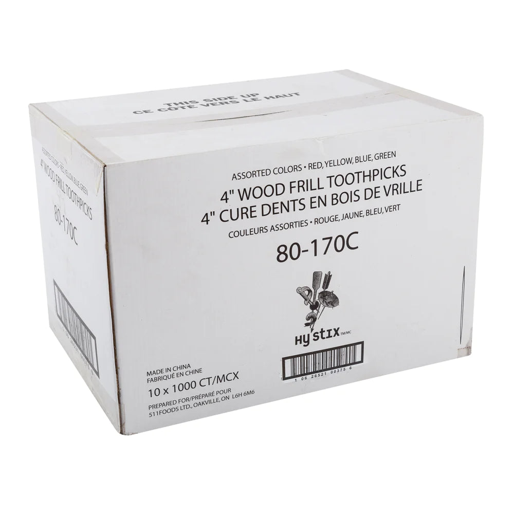 Hy Stix Toothpick Frill 4" 80-170C