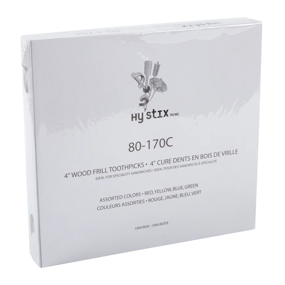 Hy Stix Toothpick Frill 4" 80-170C