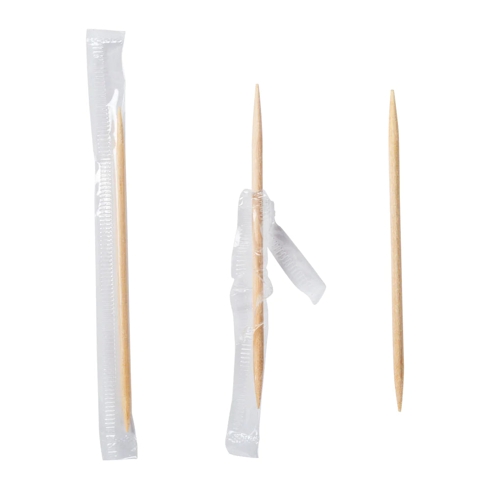 Hy Stix Toothpick Plain Cello Wrapped 80-201C