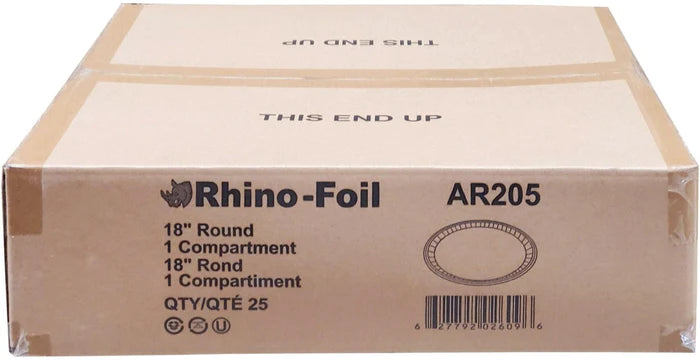 HFA - Foil Round Serving Tray - 18"