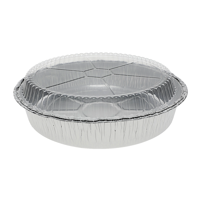 9" Dome Lids for Round Foil Container