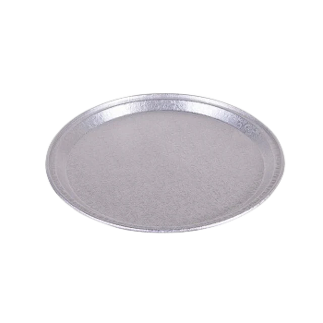 18" Foil Embossed Round Tray - 25Ct