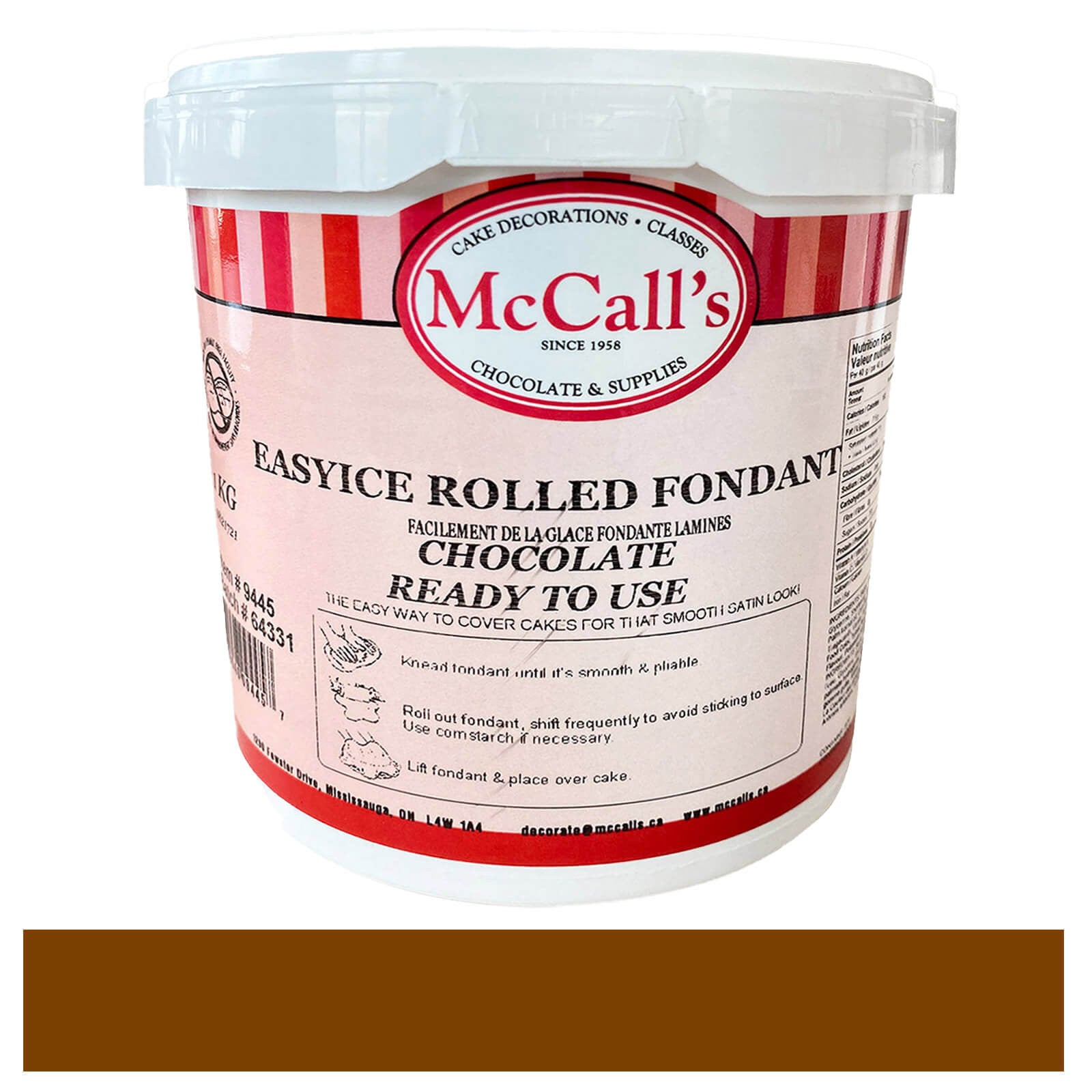 McCall's - Fondant Easyice Chocolate