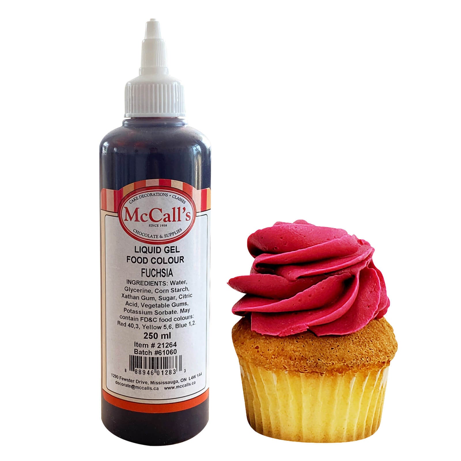 McCall's - Gel Liquid Food Color Fuchsia 10.5Oz