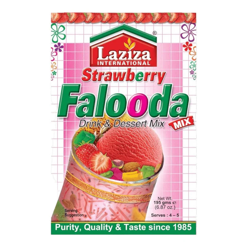 Laziza - Falooda Mix - Strawberry - 195g
