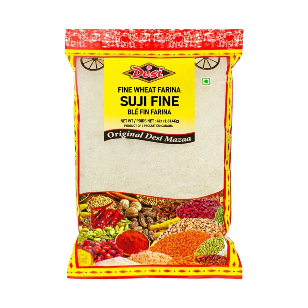 Desi - Suji Fine Farina -4lb