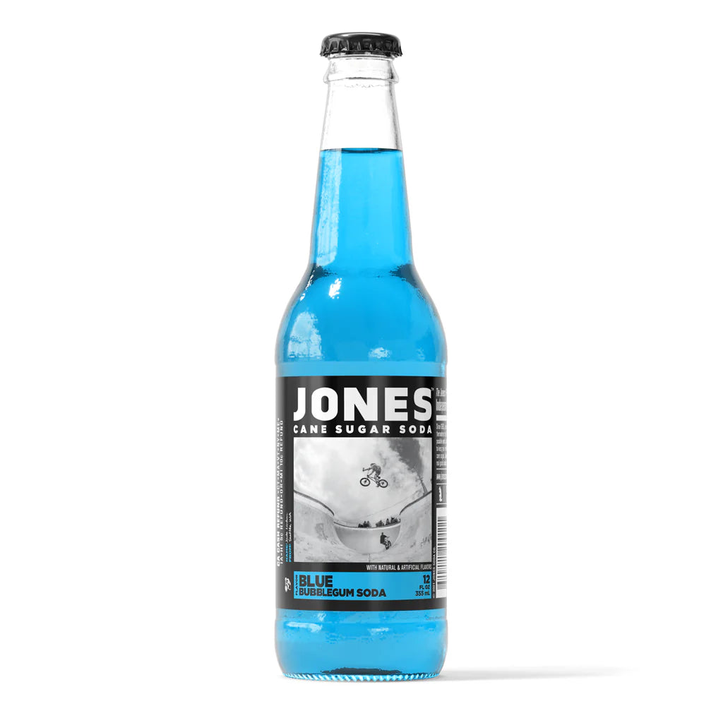 Jones - Blue Bubblegum Soda - 355ml
