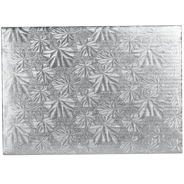 Enjay - 13.75X18.75X1/4 - Cake Board (Foldunder) - Silver