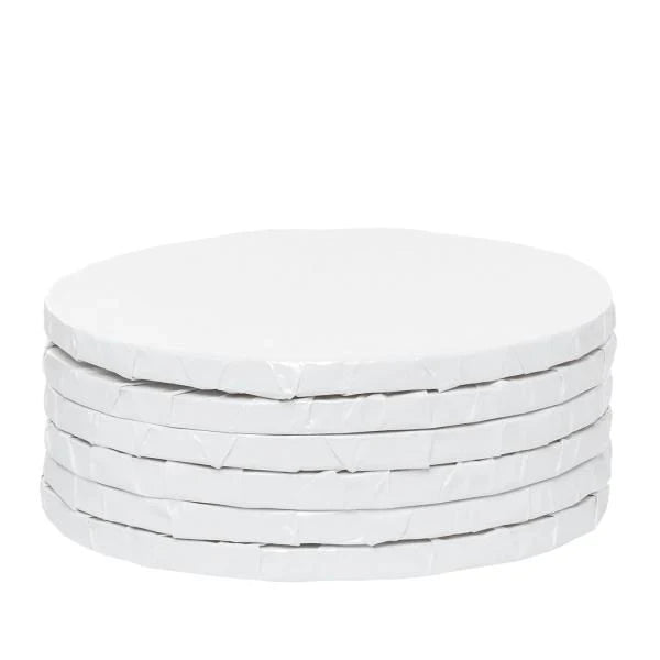 Enjay - Cake Board - Round - White - 8X1/2