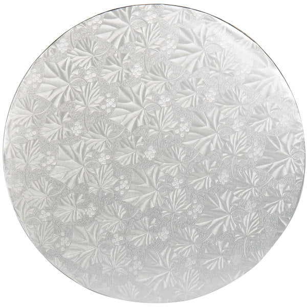 Enjay - Cake Board - Round - Silver - 12X1/2