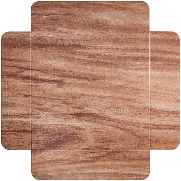 Enjay - 10X10 Wood Meats & Treats Box w/ Lid