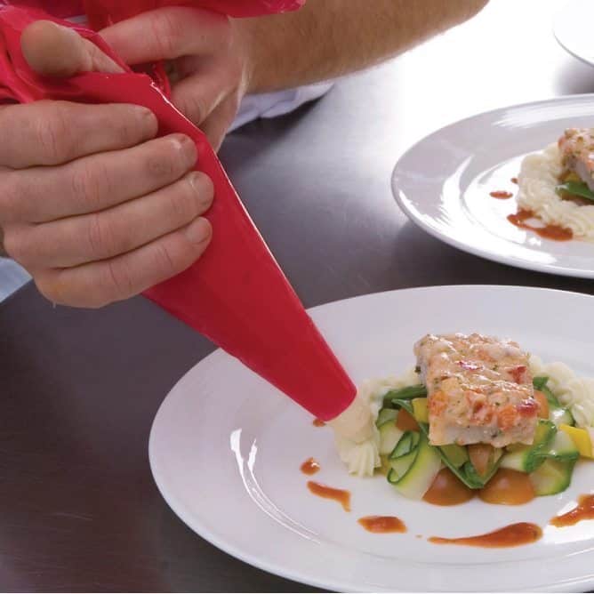 Enjay - X Large Piping Bag - Hot Red