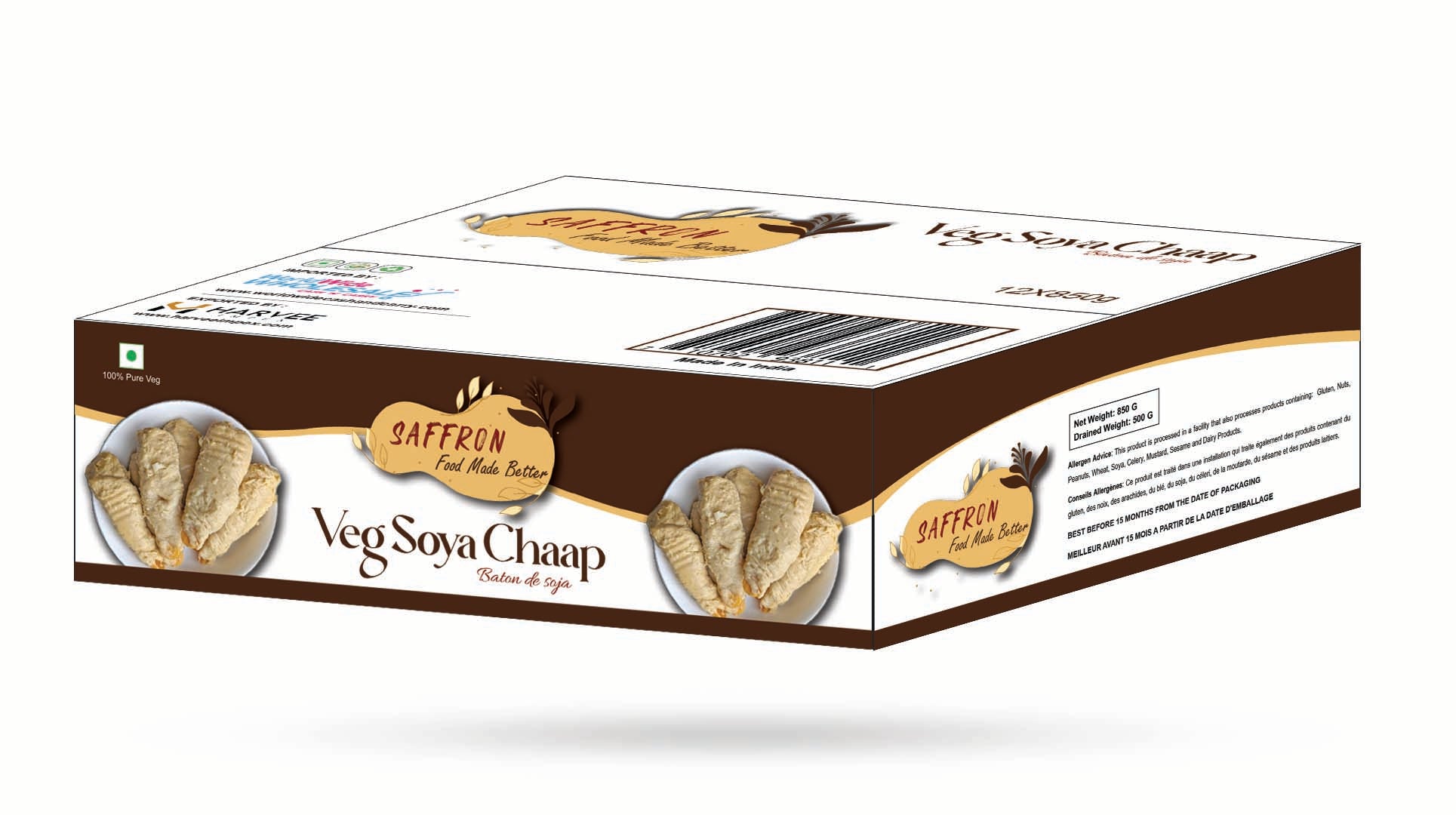 Saffron - Soya Chaap