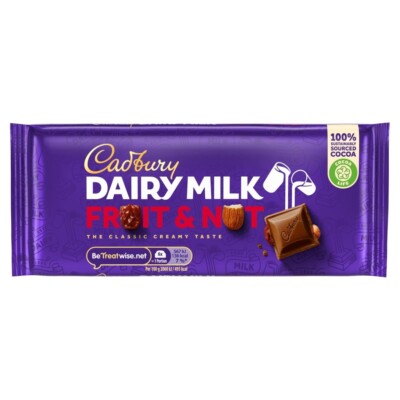 Cadbury - Dairy Milk - Fruit & Nut - 110g