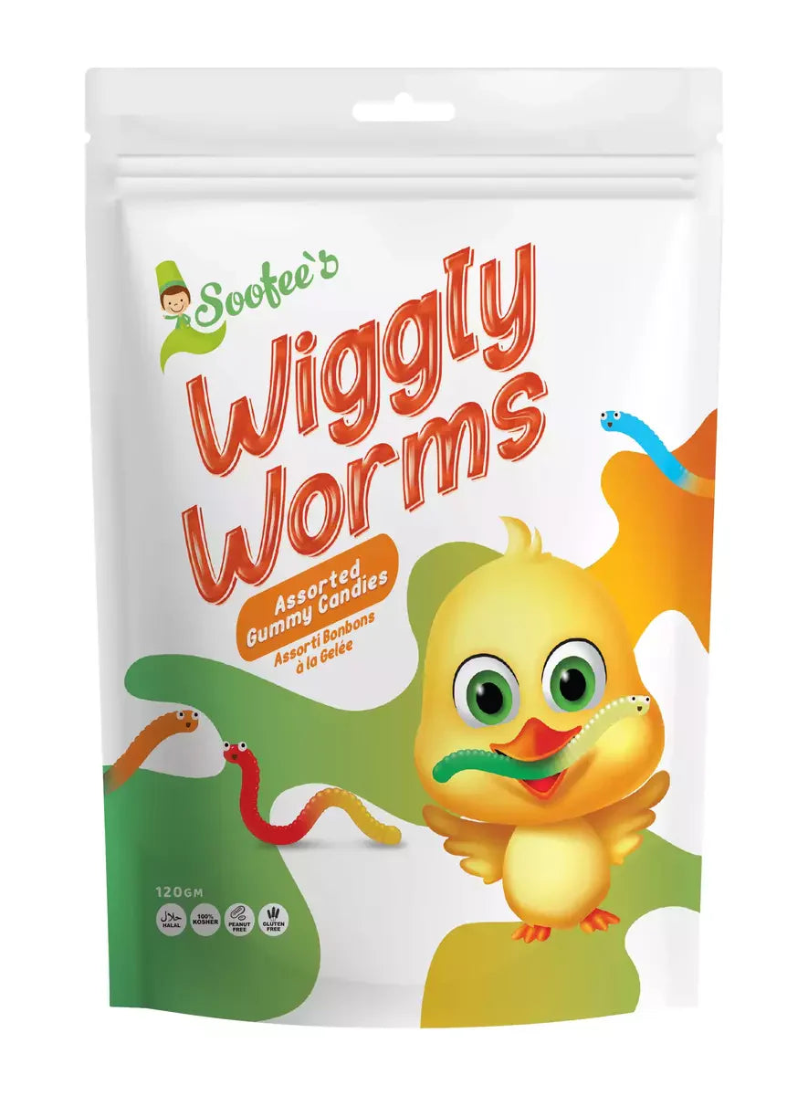 Soofie's - Wiggly Worm Gummies - 120g