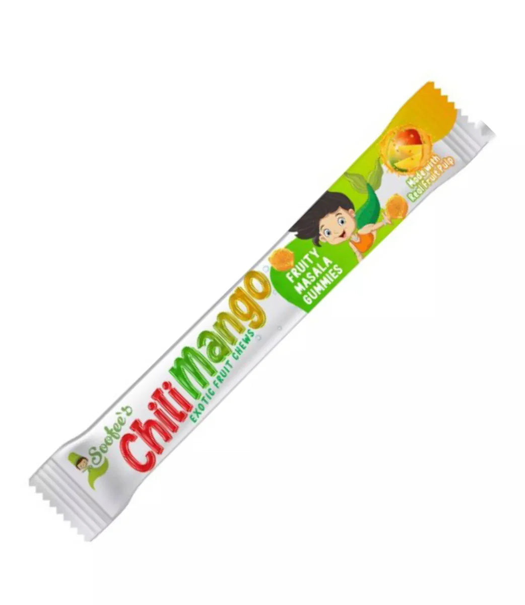 Soofie's - Raw Mango Chilli Fruit Gummies- 24g
