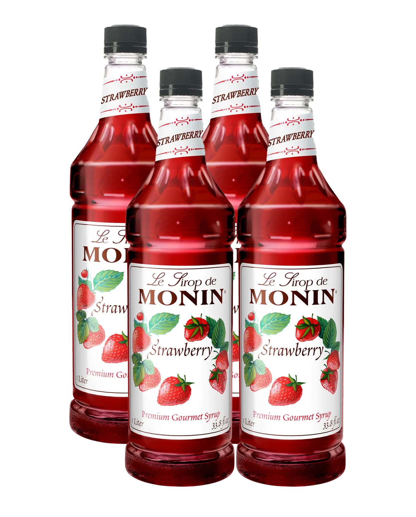 Monin - Strawberry Syrup - 1L