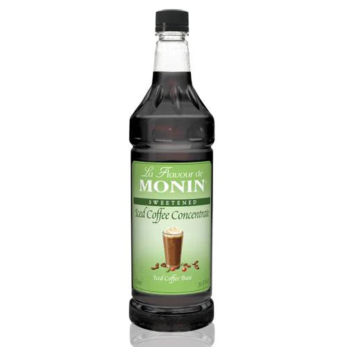 Monin - Iced Coffee Concentrate - Sweetened Syrup