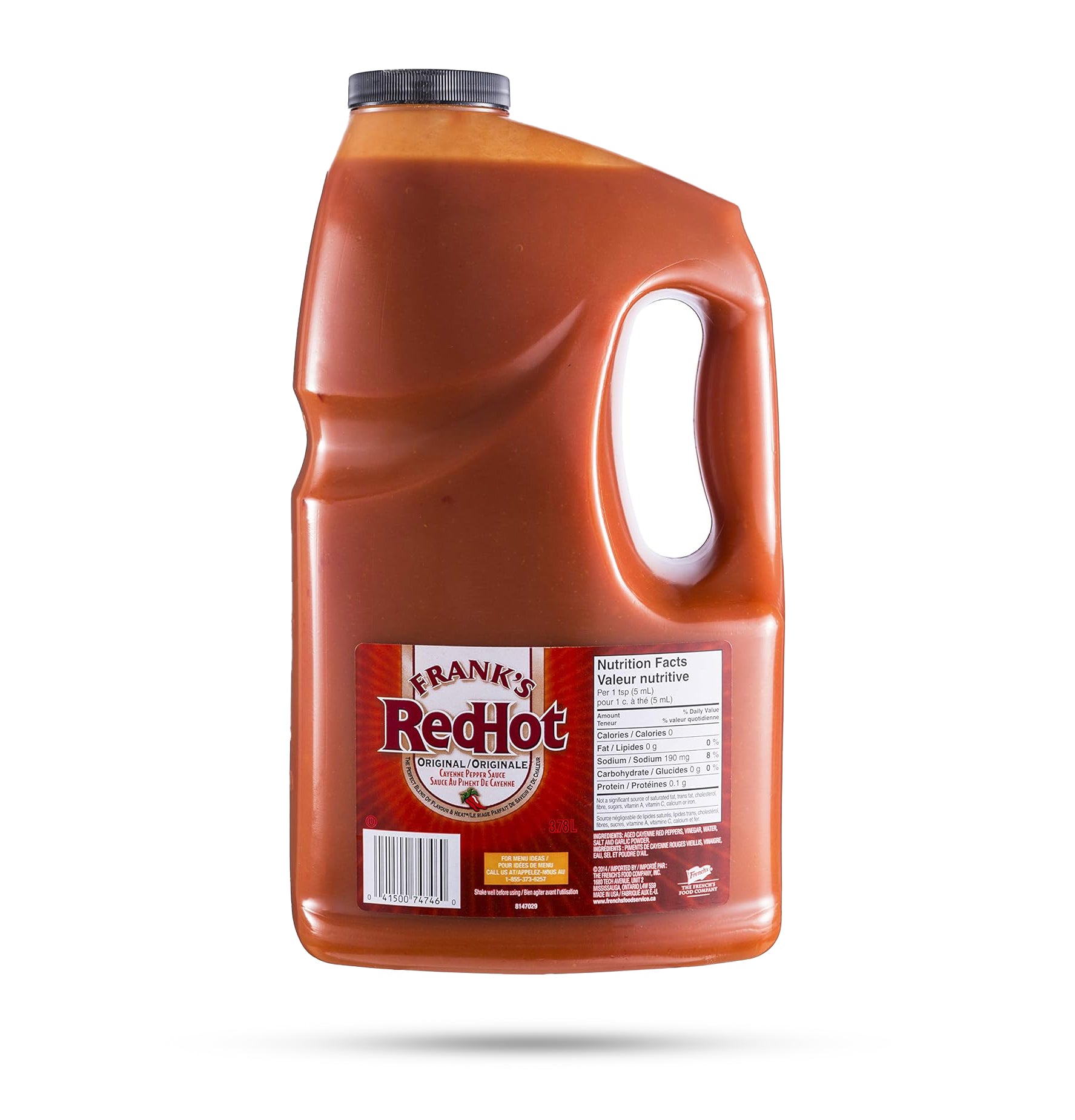 Frank's - Red Hot Cayenne Pepper - 3.78L