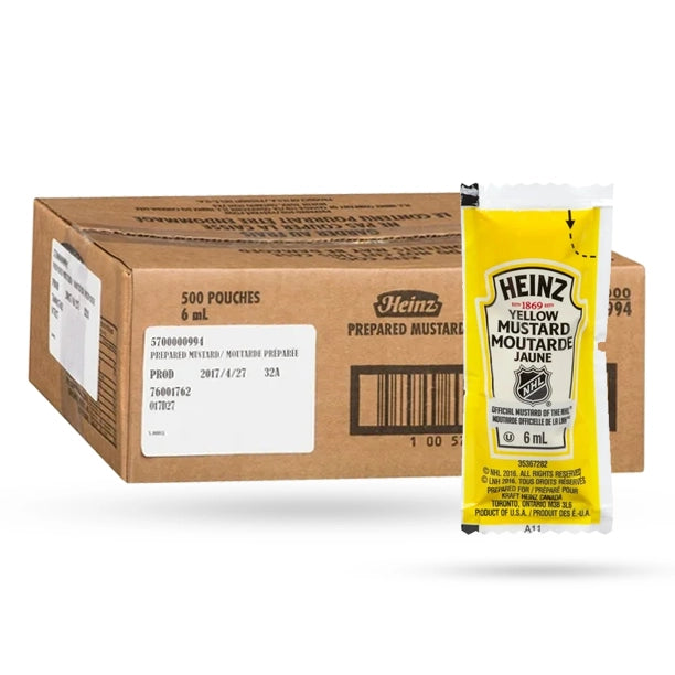Heinz - Portion Mustard - 6ml