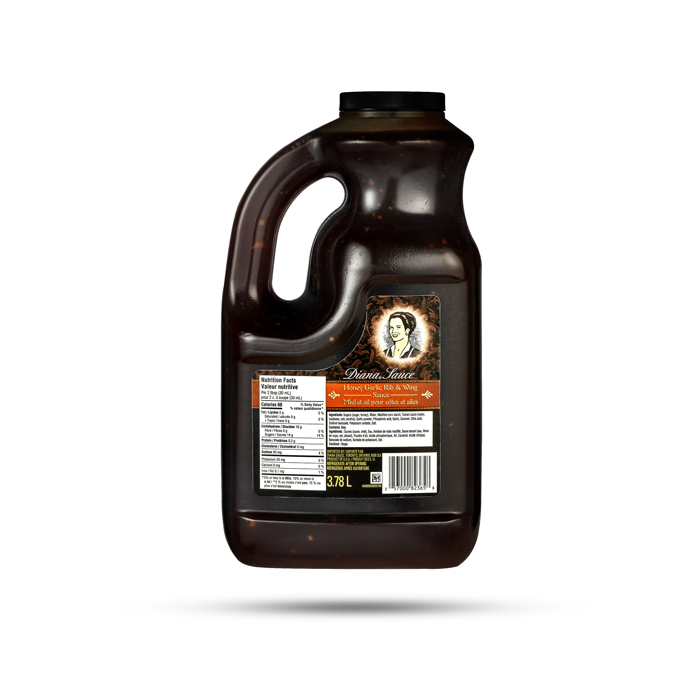 Diana - Honey Garlic Rib & Wing Sauce - 3.78L