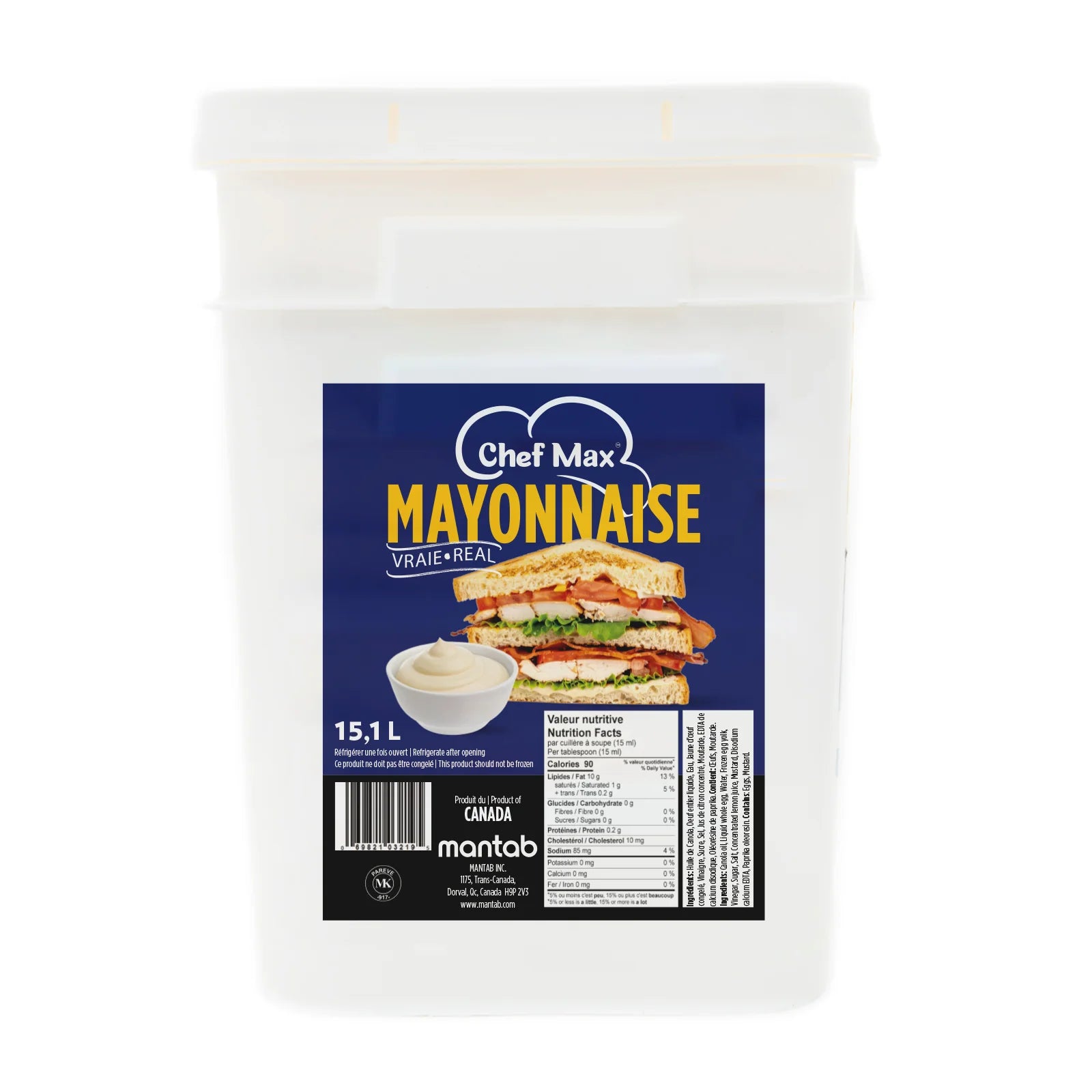 Chef Max- Mayonnaise - 15L