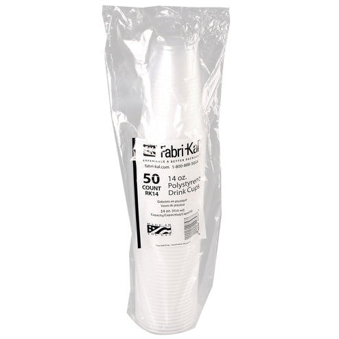 Fabri-Kal - 14oz Polystyrene Drinking Cups - RK14