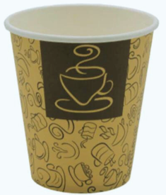 TM - 7oz Hot Paper Cups - Printed classic design