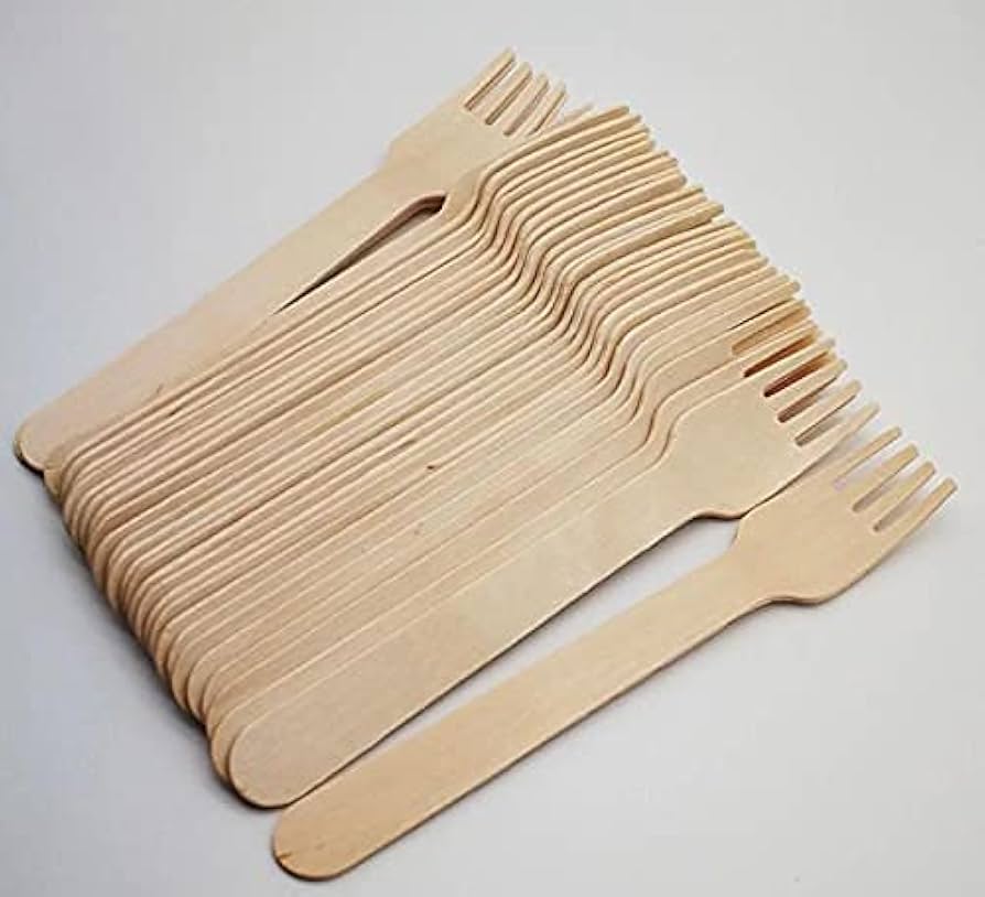 Wooden fork - Bulk