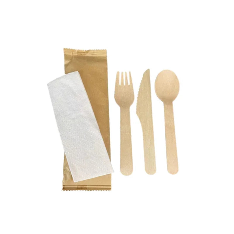 Wrapped 4pc Cutlery Kit (F/K/S/N)
