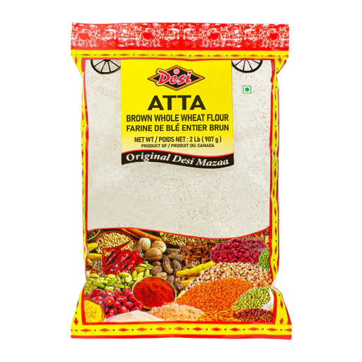 Desi - Atta Whole wheat - 2Lb