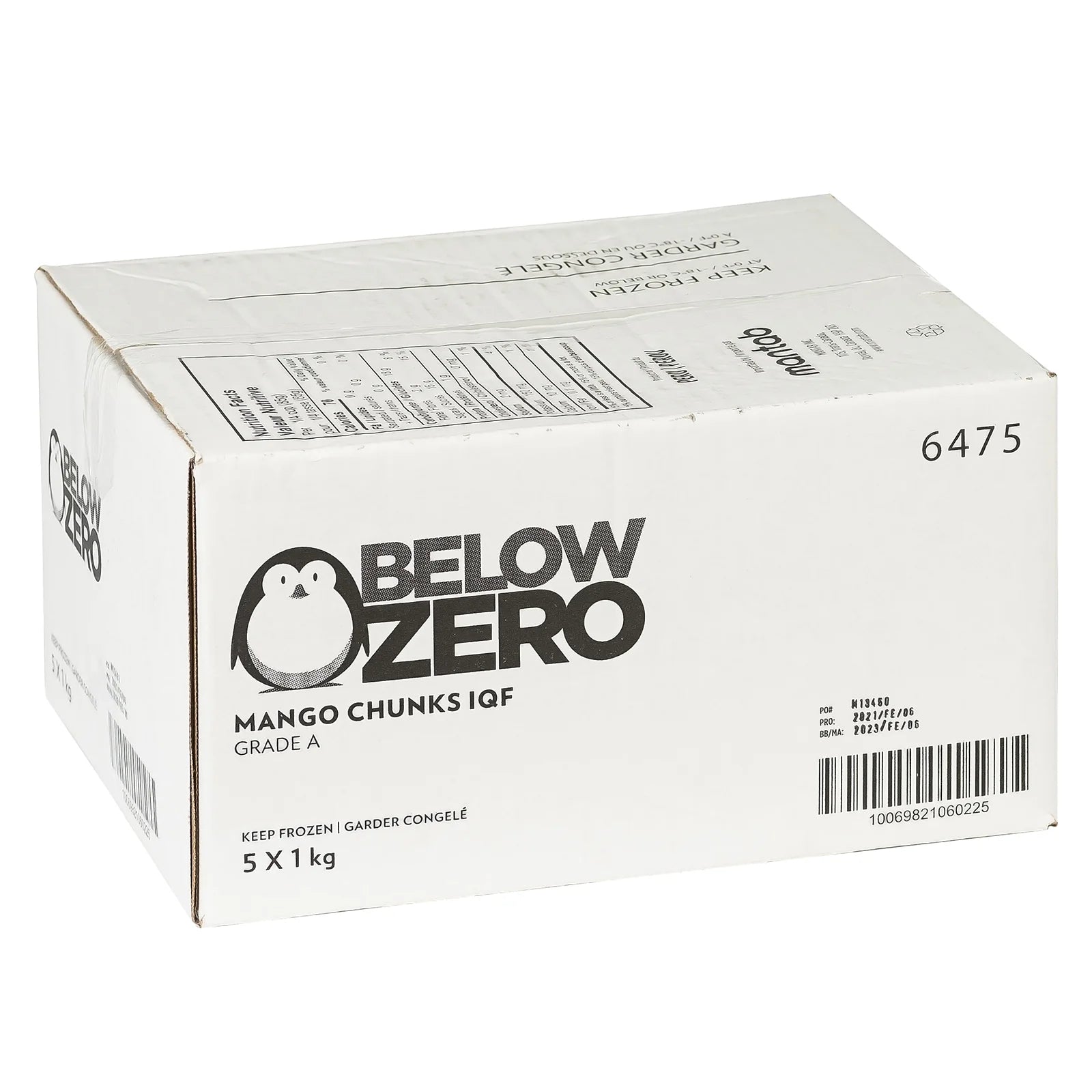 Below Zero - IQF Mangos (Chunks)