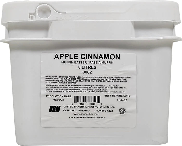 Muffin Batter - Apple Cinnamon(United Bakery)