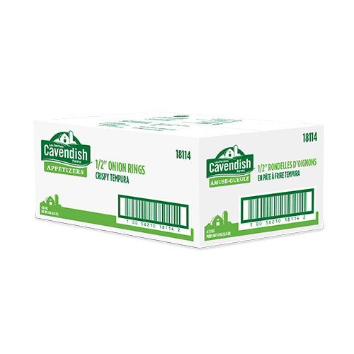 Cavendish - Crispy Tempura Onion Rings 1/2" - 18114