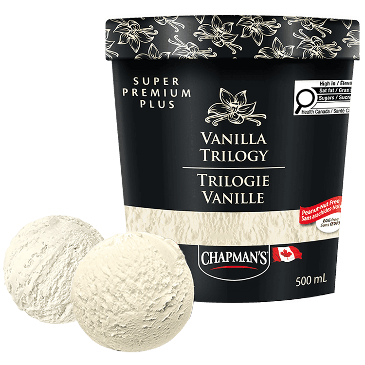 Chapman's - Ice cream - Vanilla Trilogy - 500ml