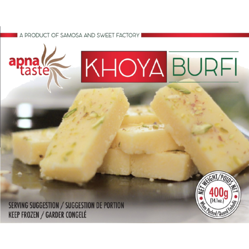 Apna Taste - Khoya burfi - 400g