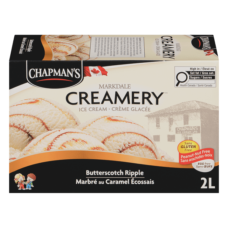 Chapman's - Ice cream - Butterscotch Ripple - 2L
