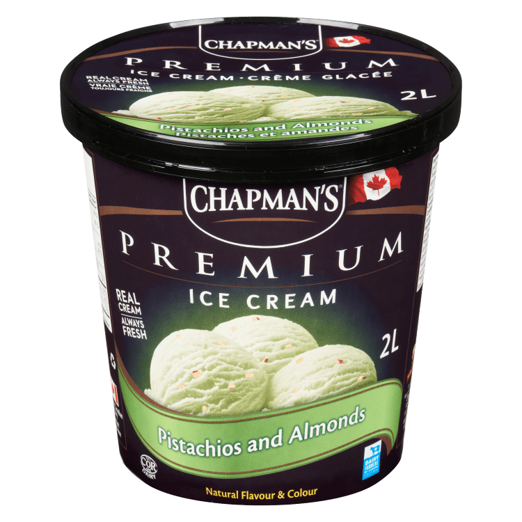Chapman's - Ice cream - Pistachio & Almonds - 2L