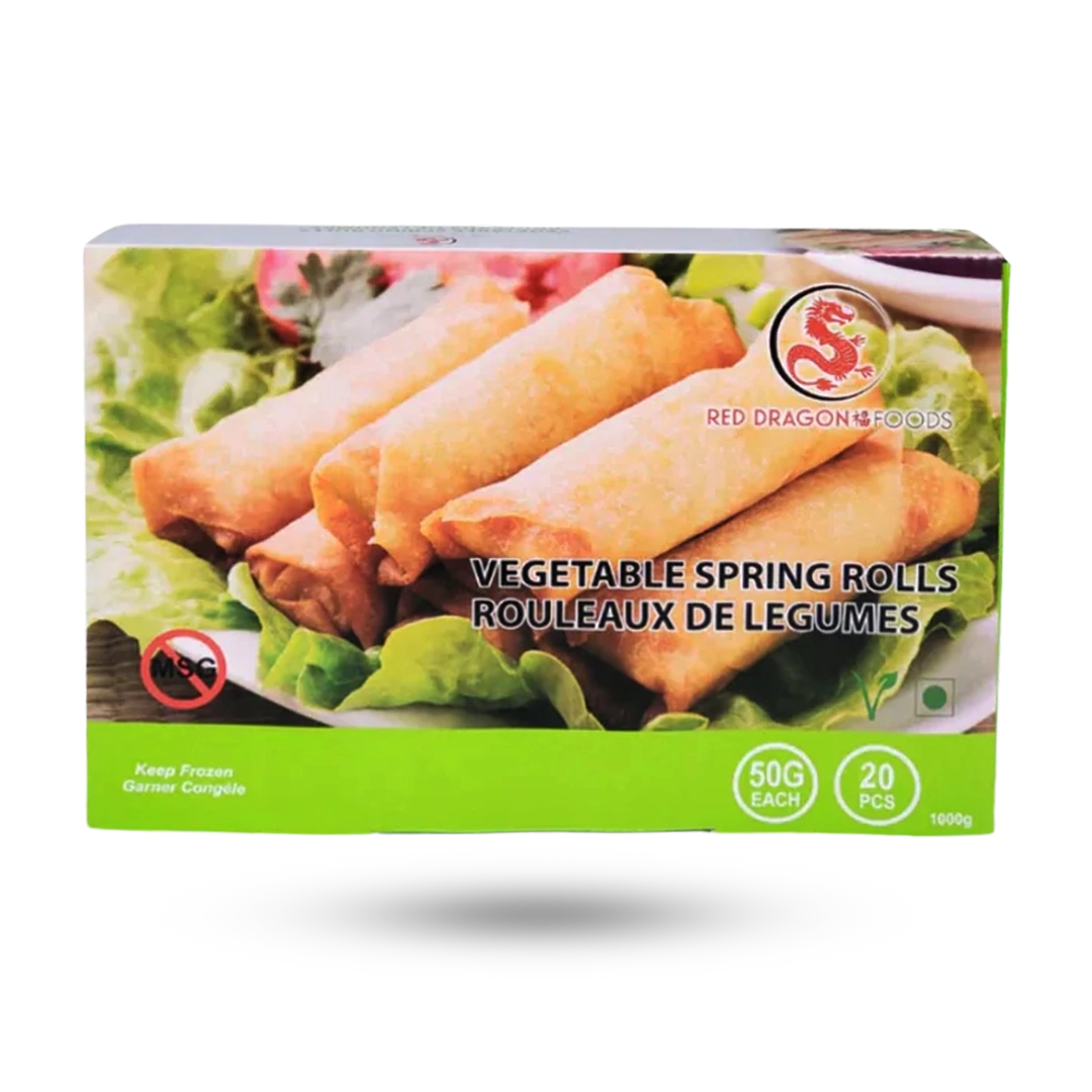 Red Dragon - Vegetable Spring Roll - 50g