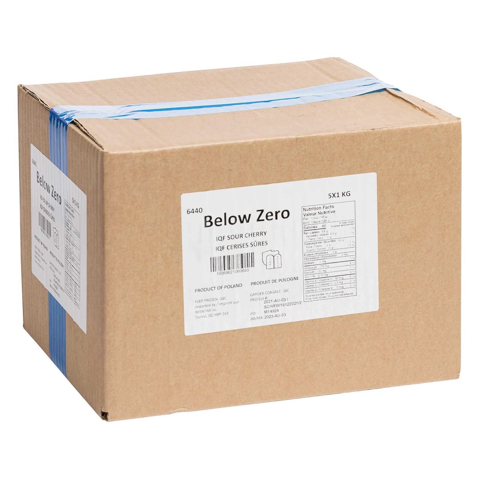 Below Zero - IQF Cherry Sour