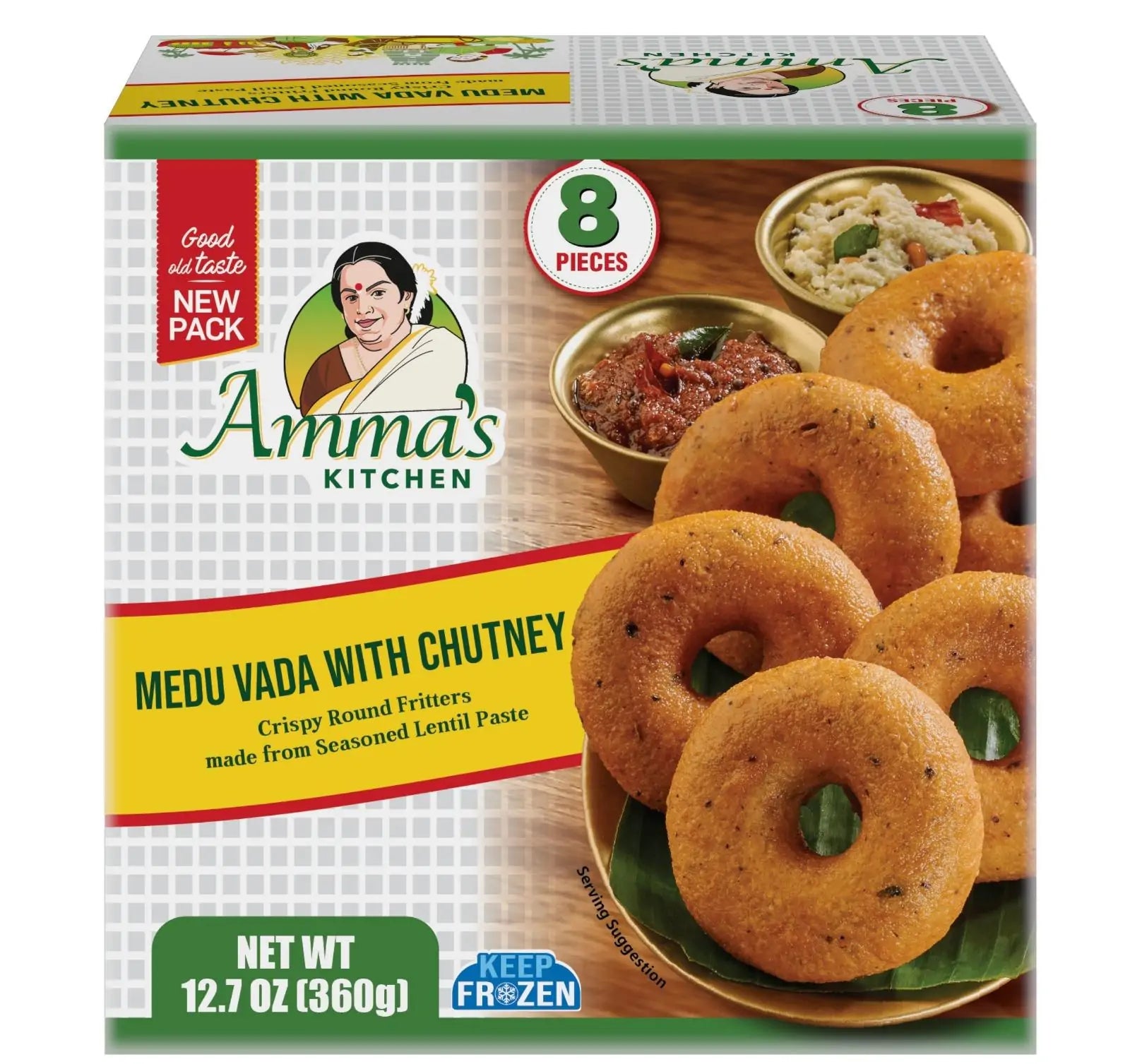 Amma's Kitchen - Meduvada w/ Chutney - 360g