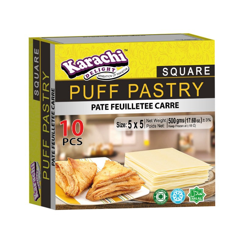 Karachi Delight - Puff Pastry Sheets - 10pcs