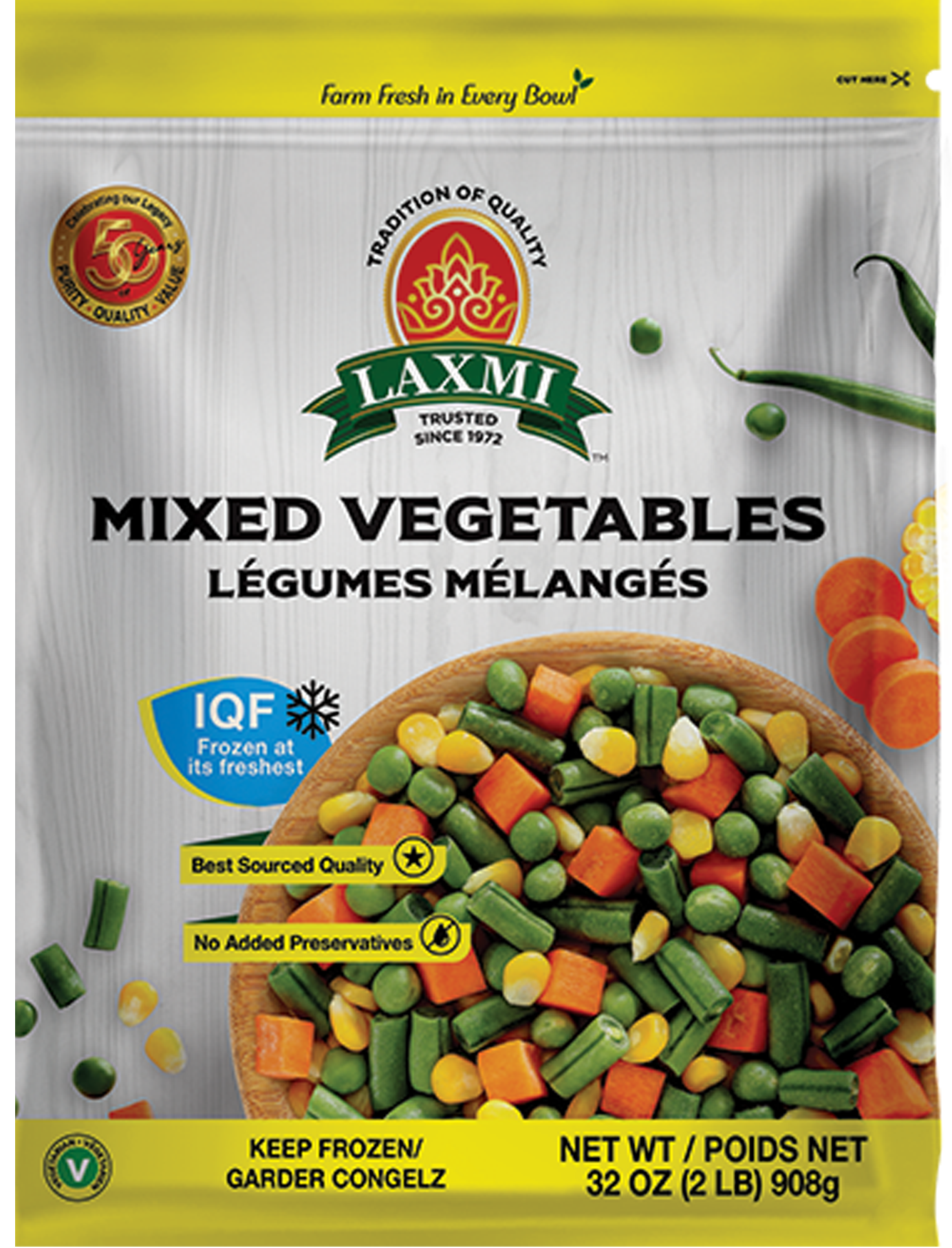 Laxmi - Mix Veg - Bulk - 908g