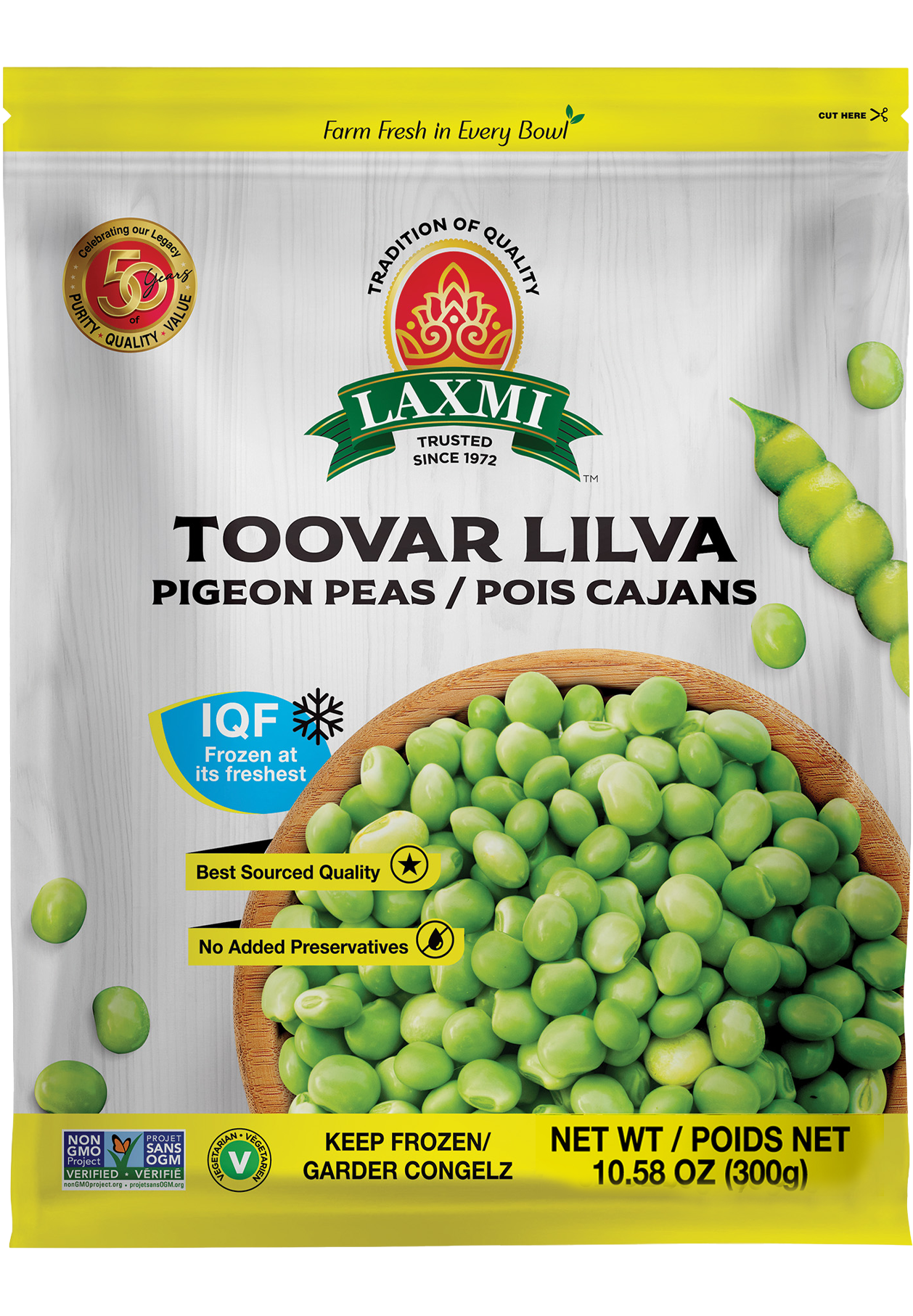 Laxmi - Toovar Lilva - 300g