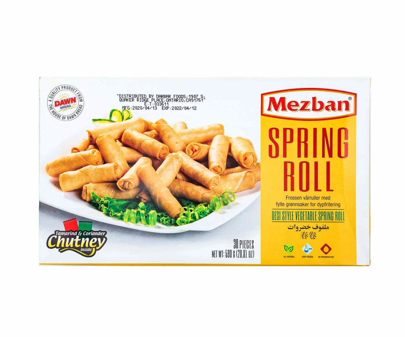 Mezban - Spring Roll - Desi Style - 566g