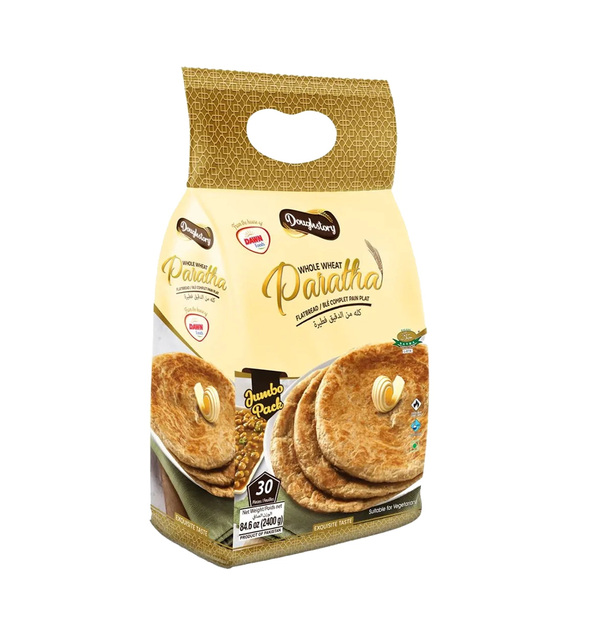 Mezban - Whole Wheat Paratha - 30Ct