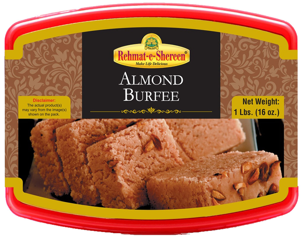Rehmat-e-Shereen - Almond Barfi - 1Lb