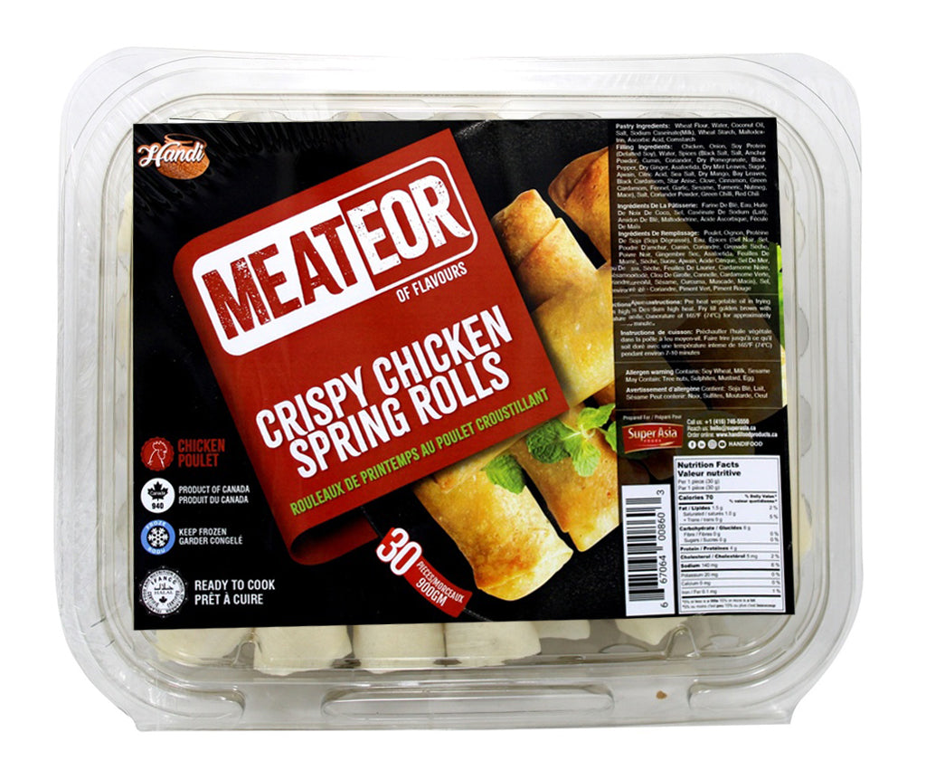 Meateor - Crispy Chicken Spring Roll - 30Ct