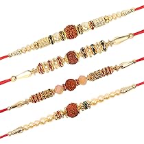 Rakhi Band Set (Raksha Sutra) - 12/Pk